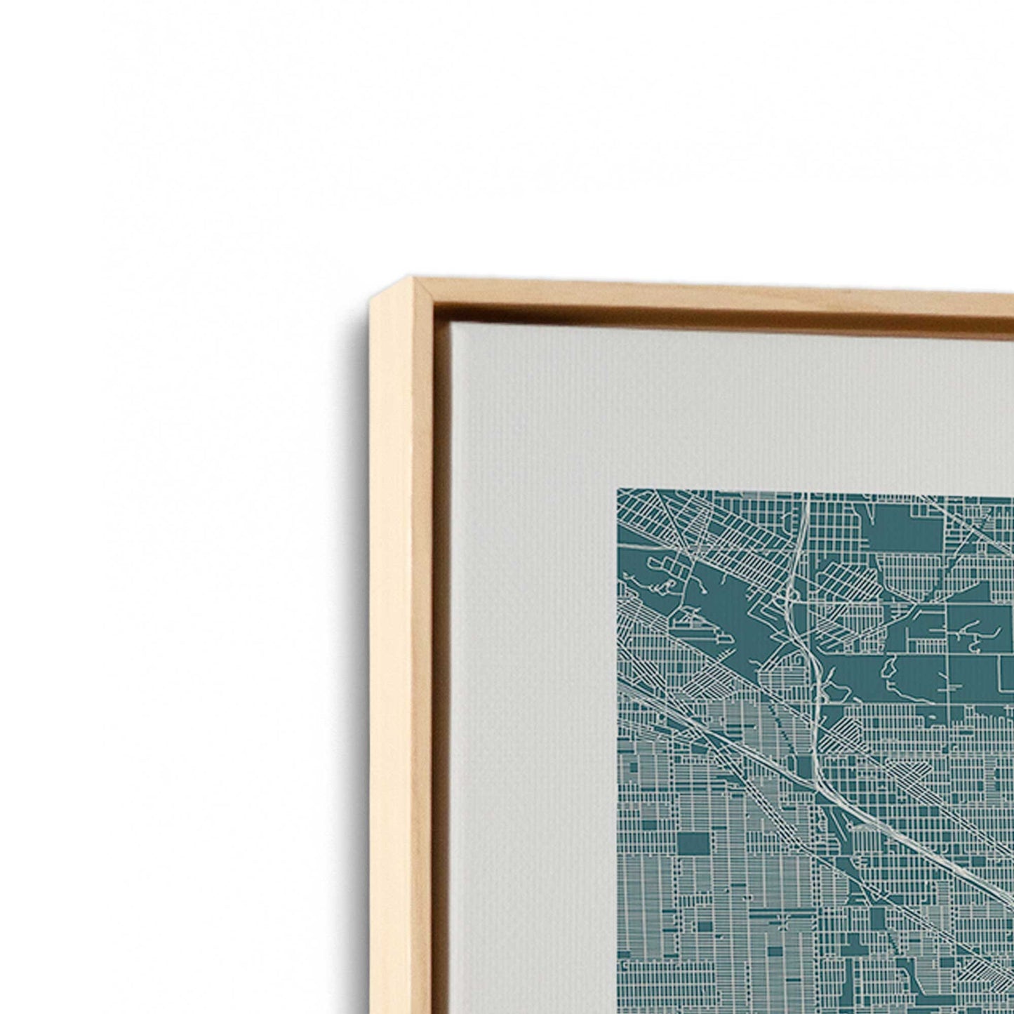[Color:American Maple], Picture of the corner of the art