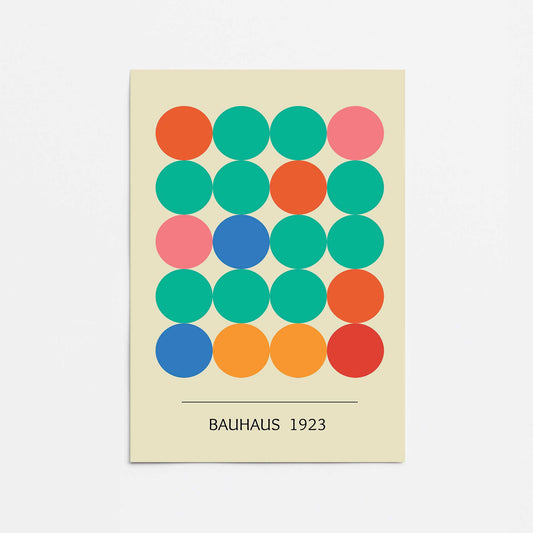 Bauhaus 1923 Promotional Rolled Print