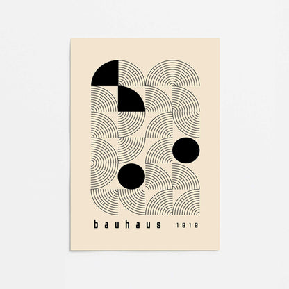 Bauhaus I Wall Art 1919 Promotional Rolled Print