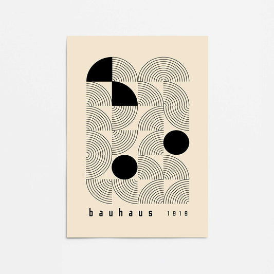 Bauhaus I Wall Art 1919 Promotional Rolled Print
