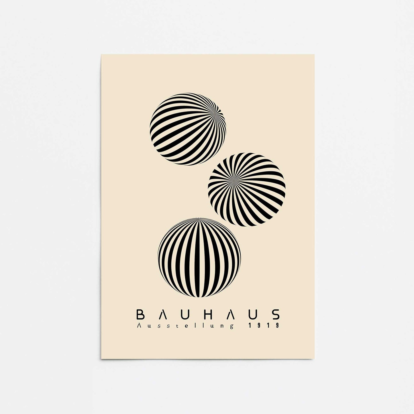 Bauhaus II Wall Art 1919 Promotional Rolled Print