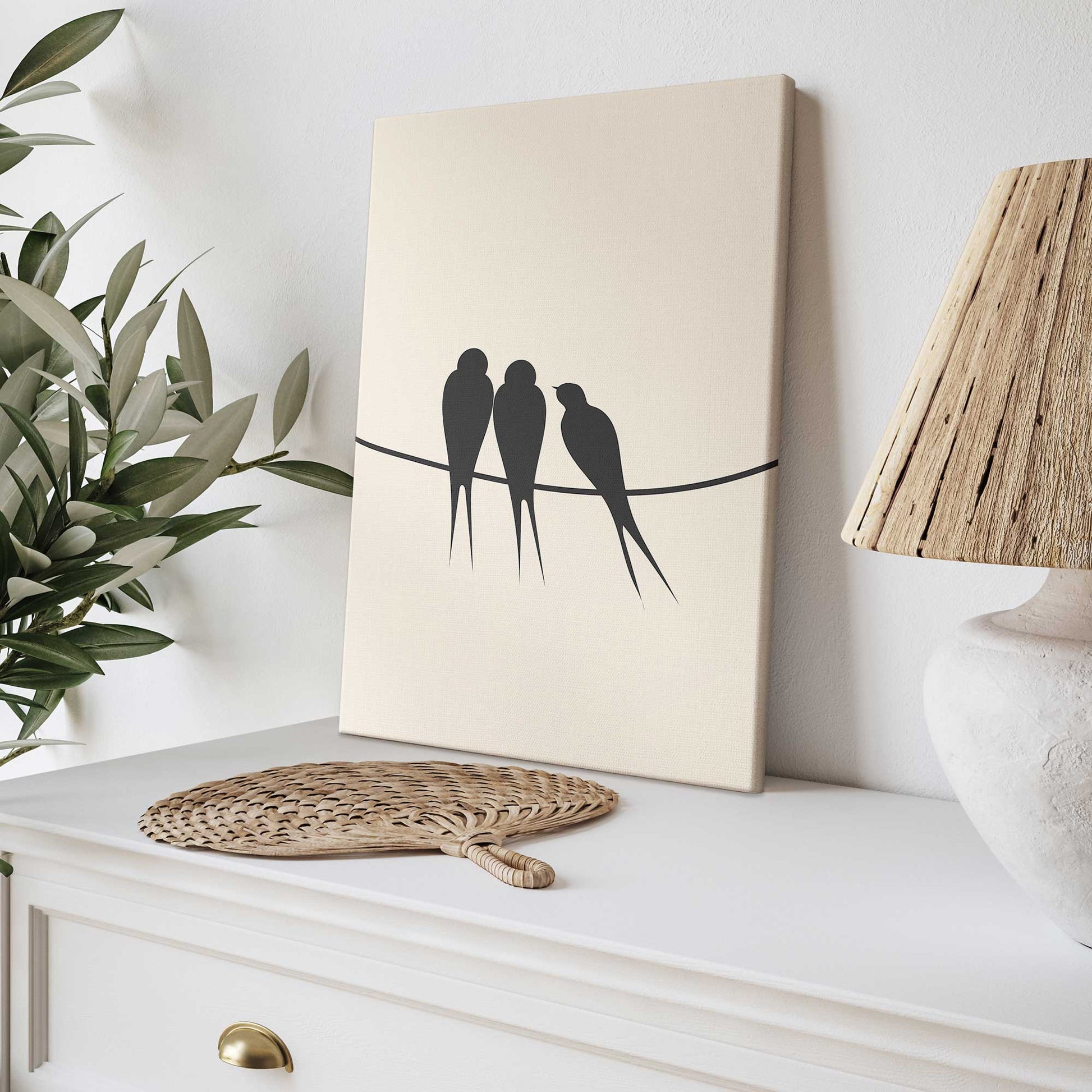 [color:Stretched Canvas], Picture of art on wall