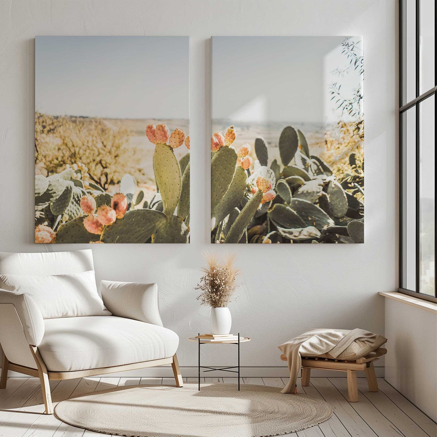 [Color:Stretched Canvas], Picture of art in a room