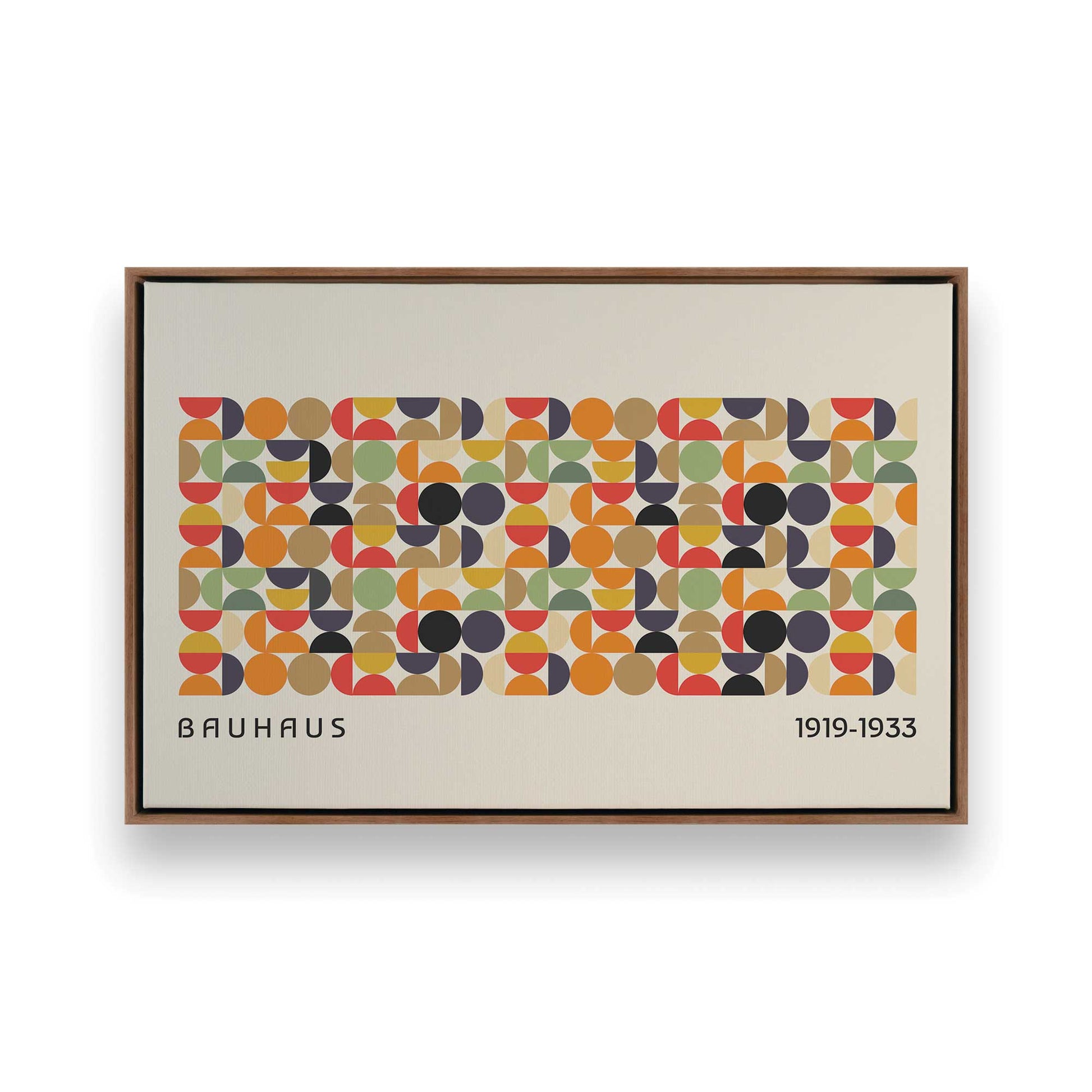 [Color:Walnut], Picture of art in a Walnut frame