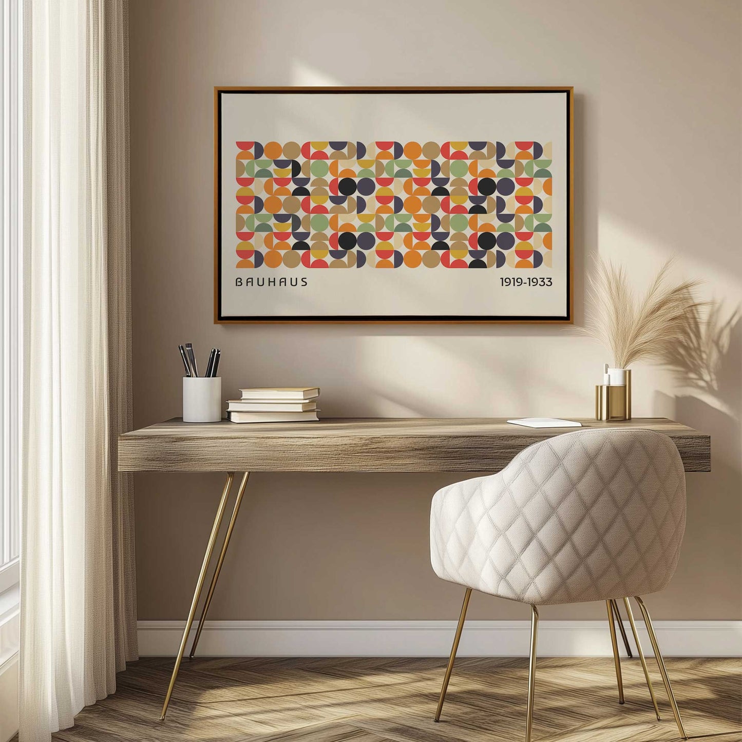 Picture of art in a room