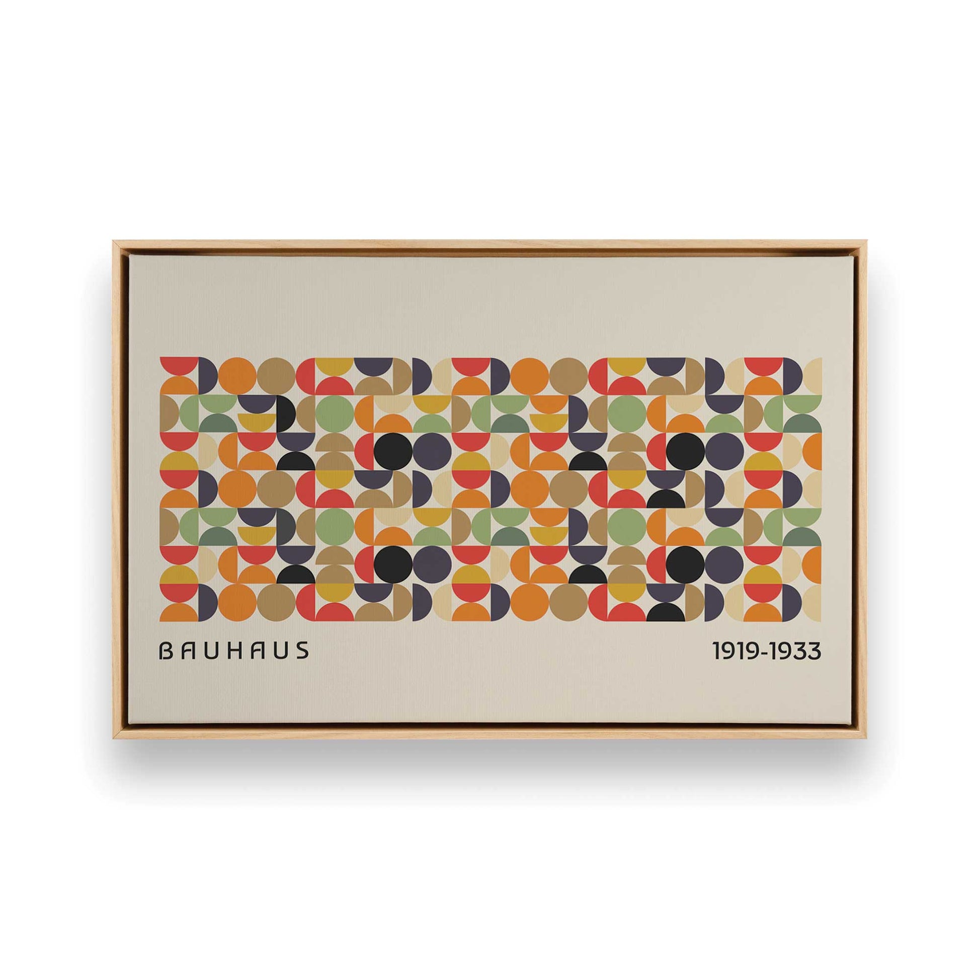 [Color:American Maple], Picture of art in a American Maple frame