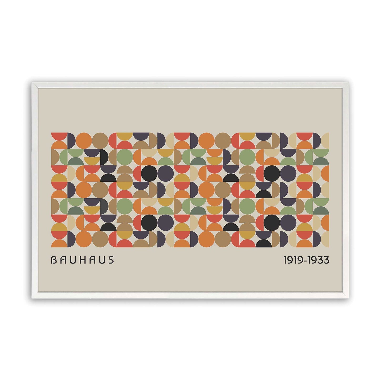 [Color:Opaque White], Picture of art in a Opaque White frame