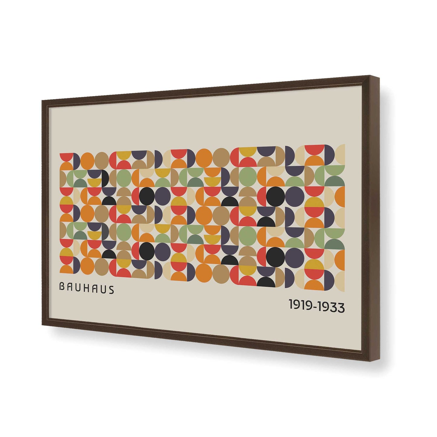 [Color:Belvinder Brown], Picture of art in a Belvinder Brown frame of the corner