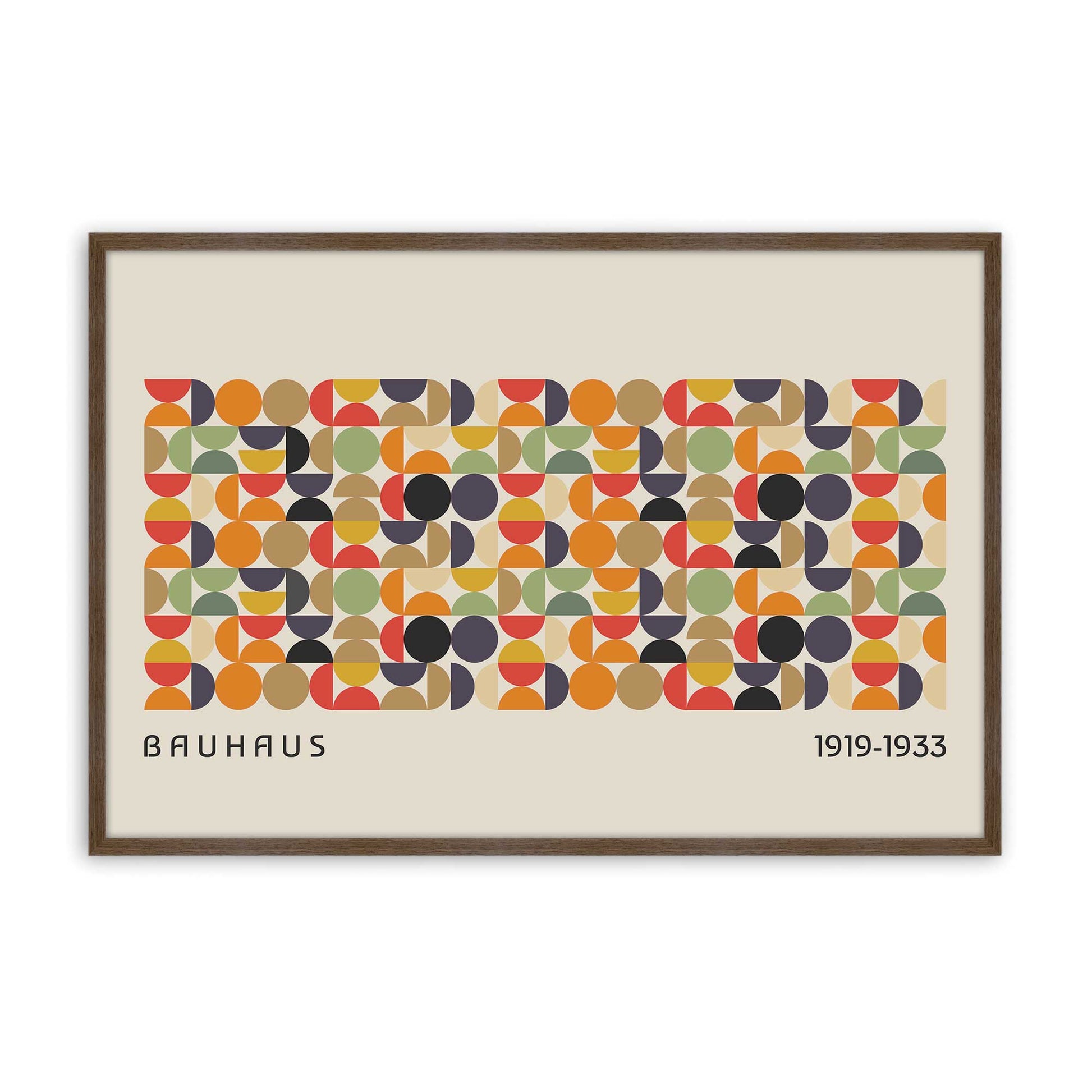 [Color:Walnut], Picture of art in a Walnut frame