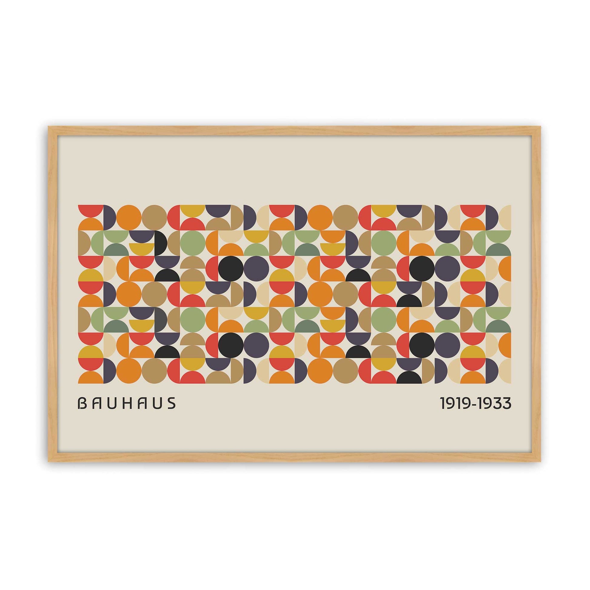 [Color:American Maple], Picture of art in a American Maple frame