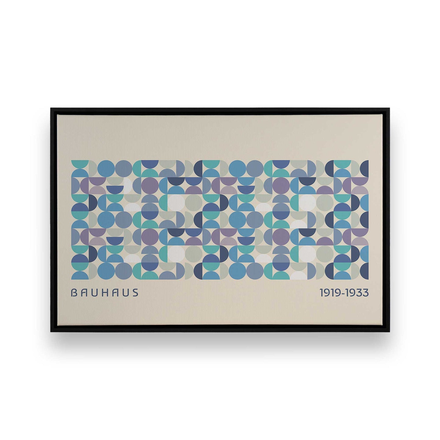 [Color:Satin Black], Picture of art in a Satin Black frame