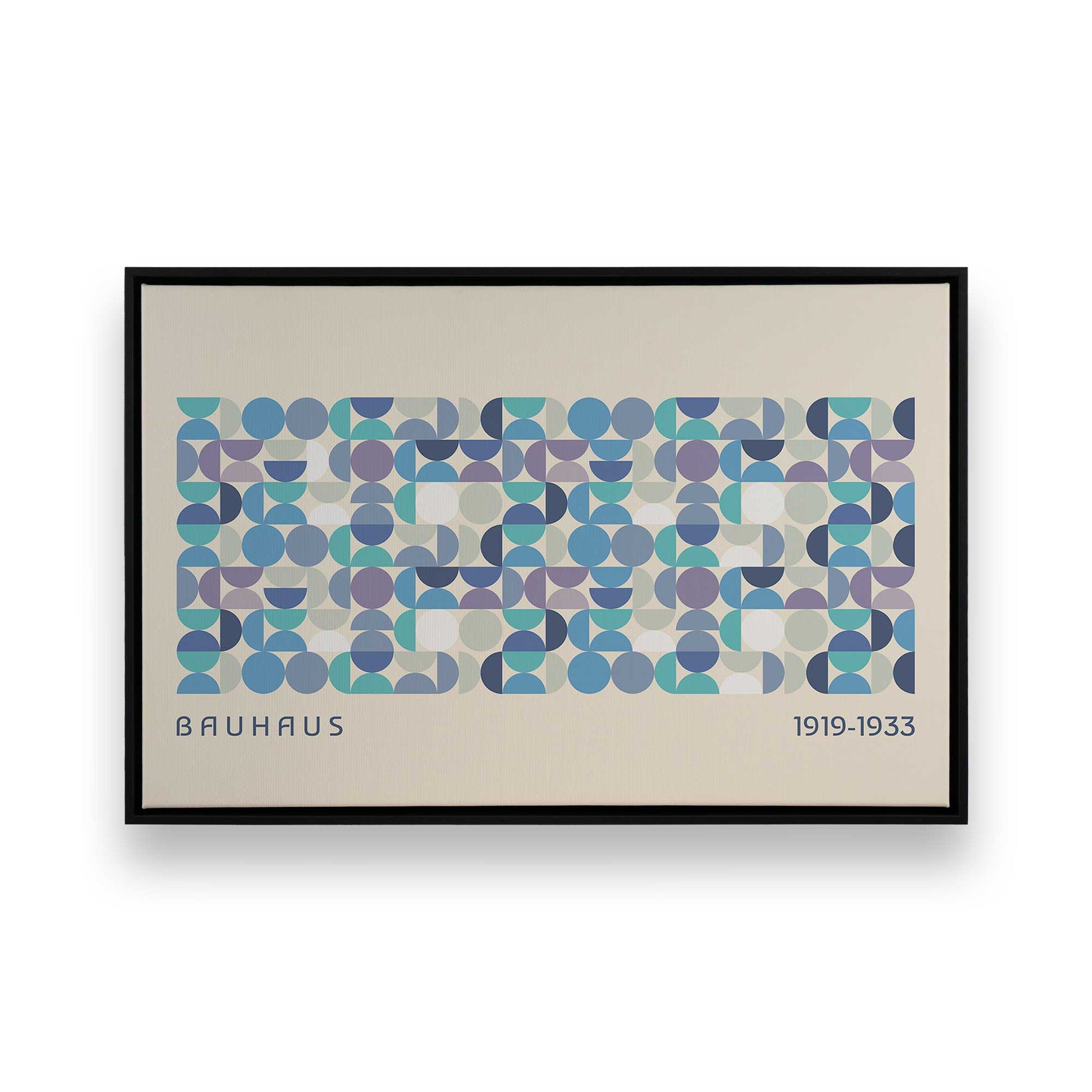 [Color:Satin Black], Picture of art in a Satin Black frame