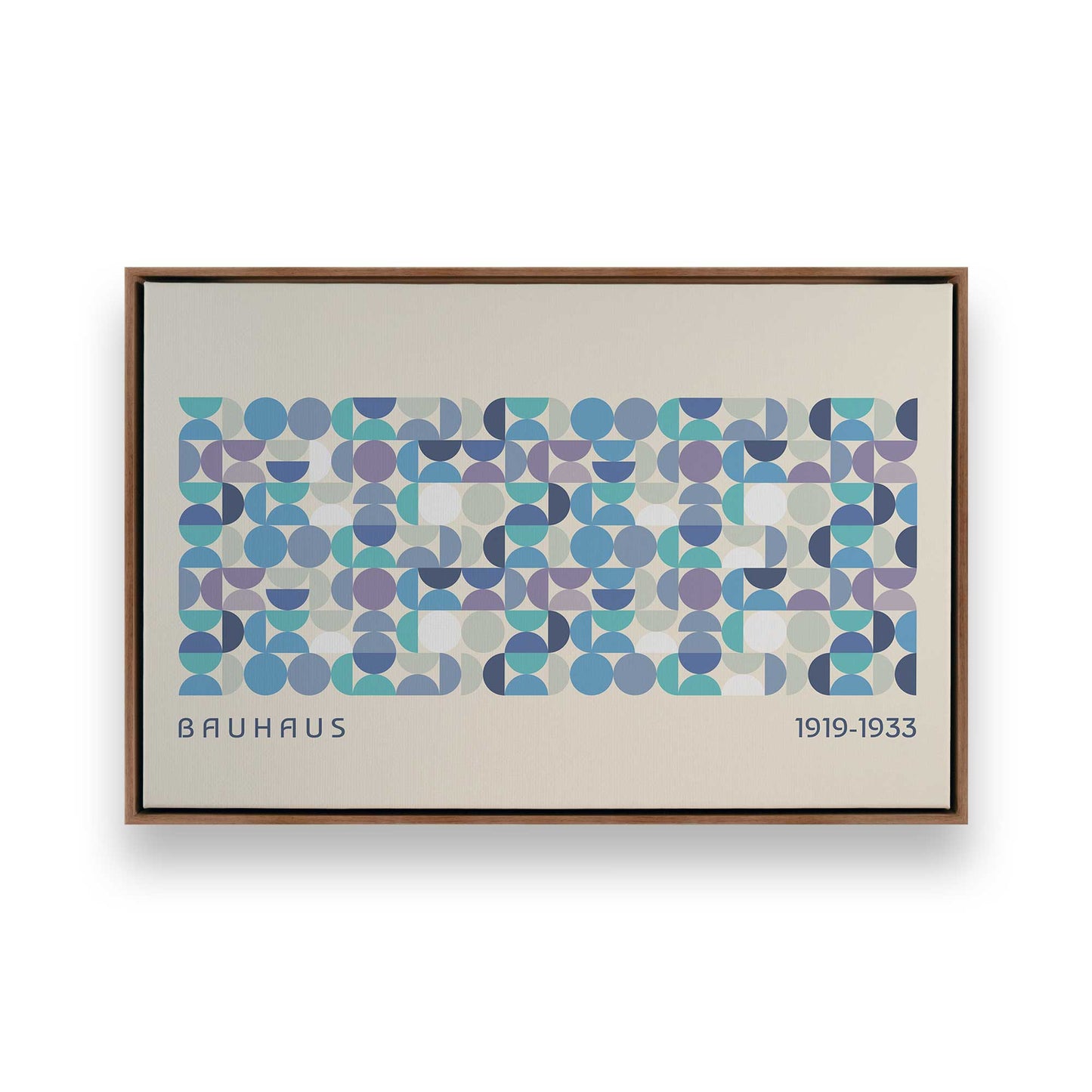 [Color:Walnut], Picture of art in a Walnut frame