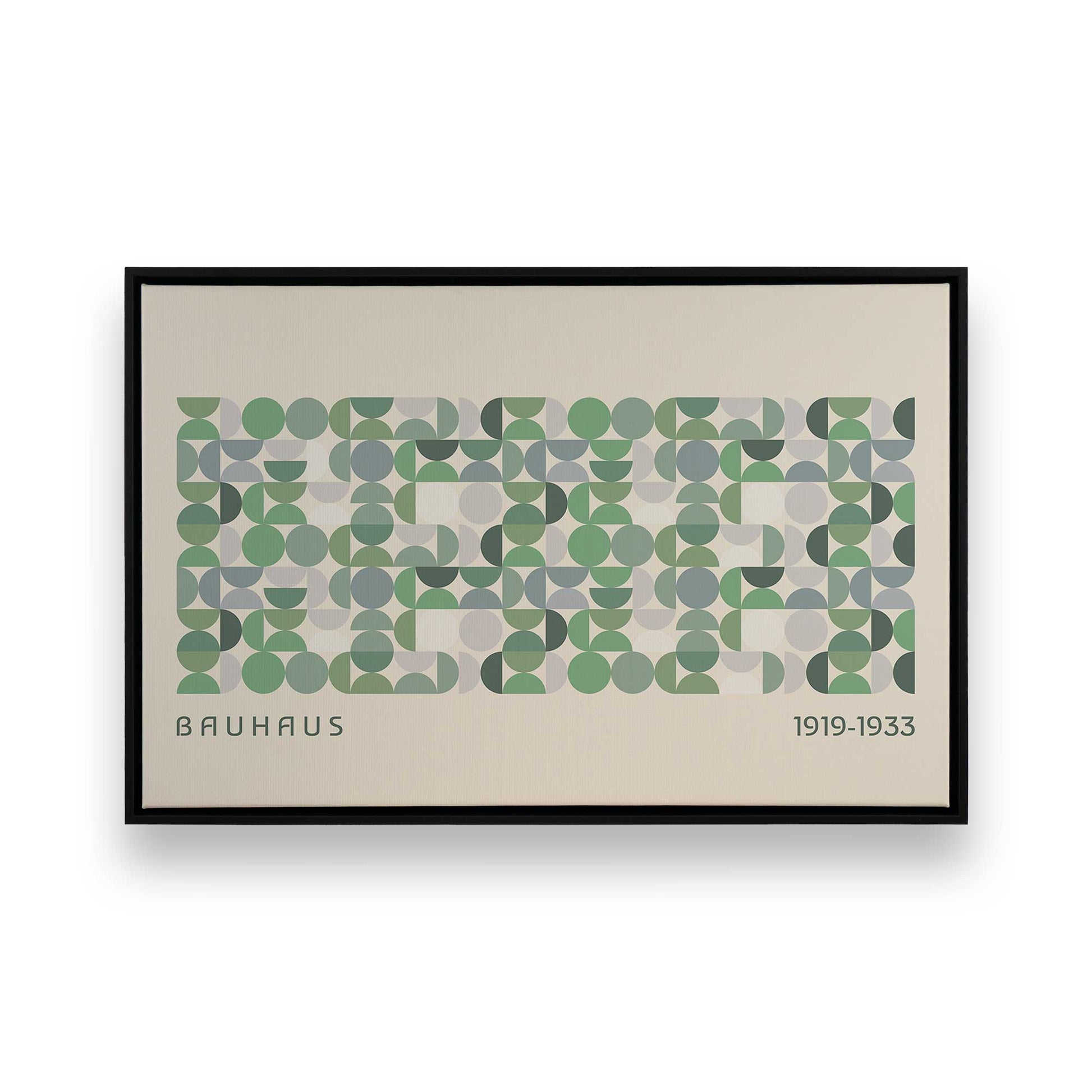 [Color:Satin Black], Picture of art in a Satin Black frame