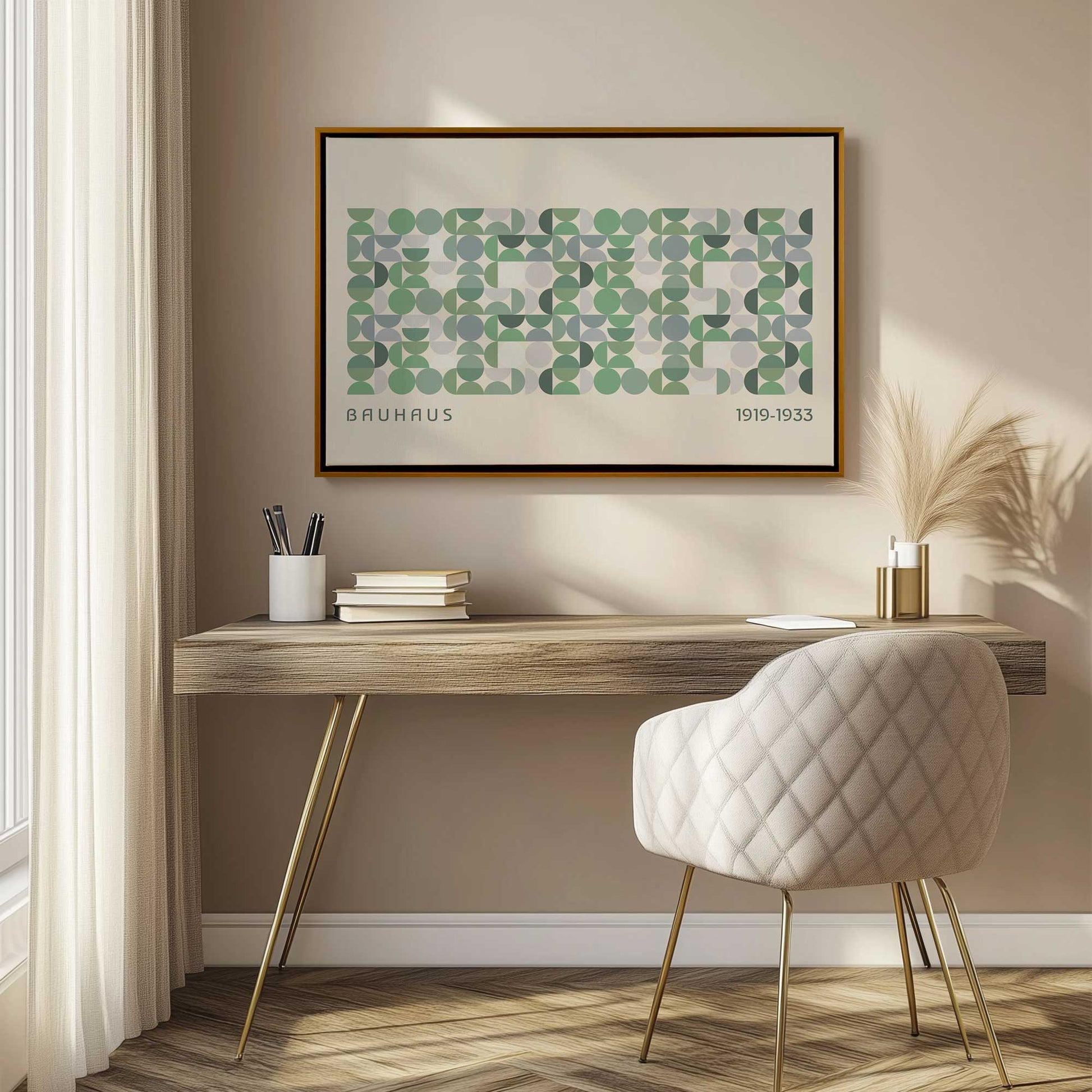 Picture of art in a room