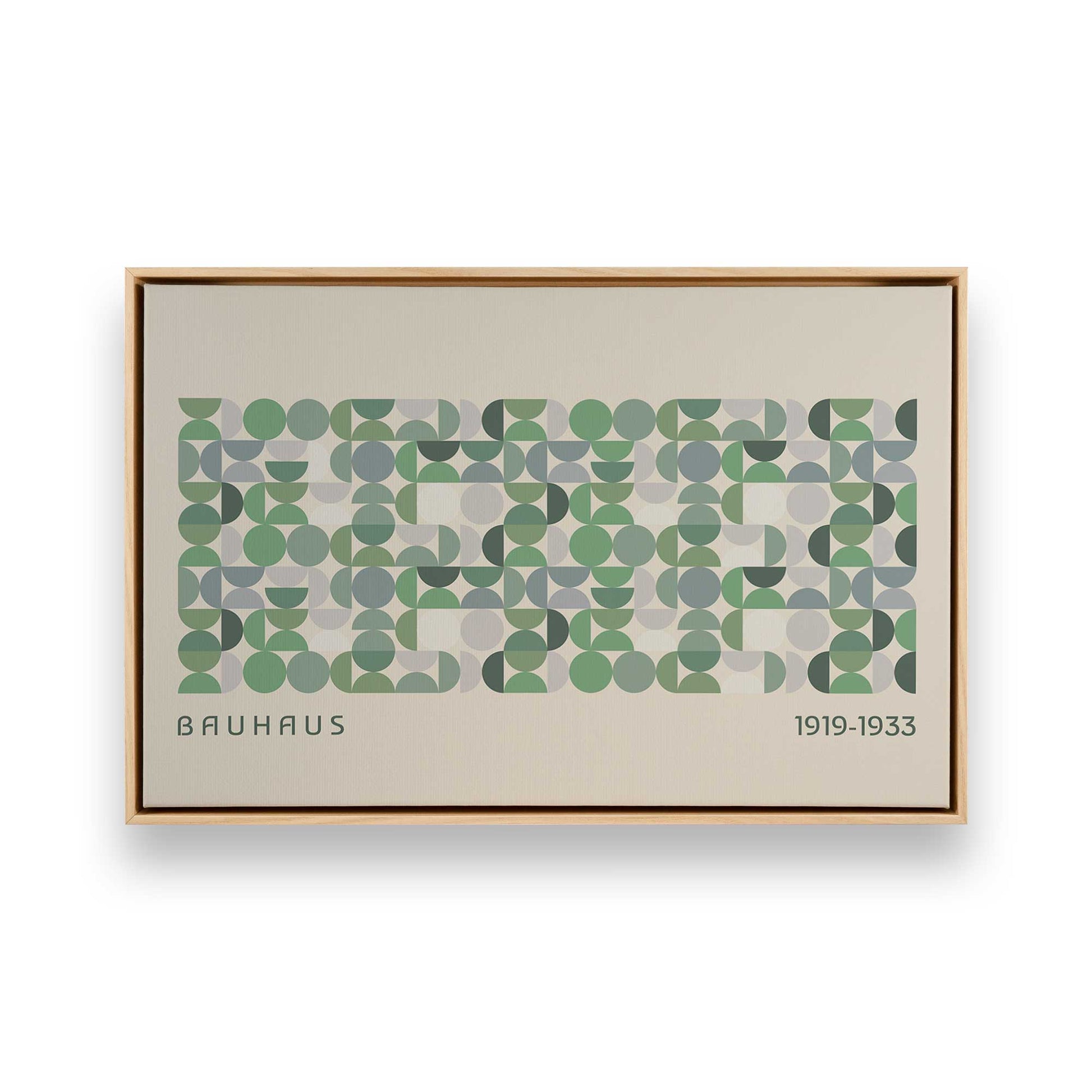[Color:American Maple], Picture of art in a American Maple frame