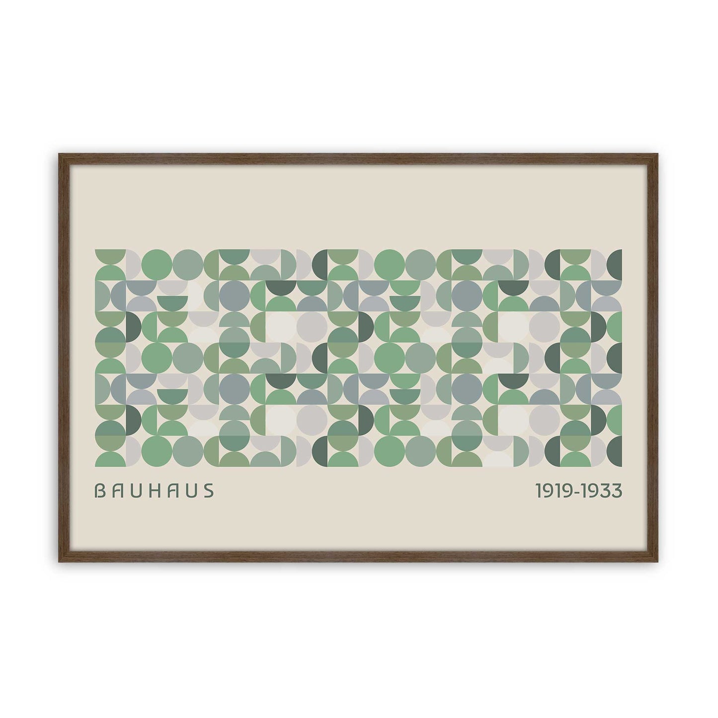 [Color:Walnut], Picture of art in a Walnut frame