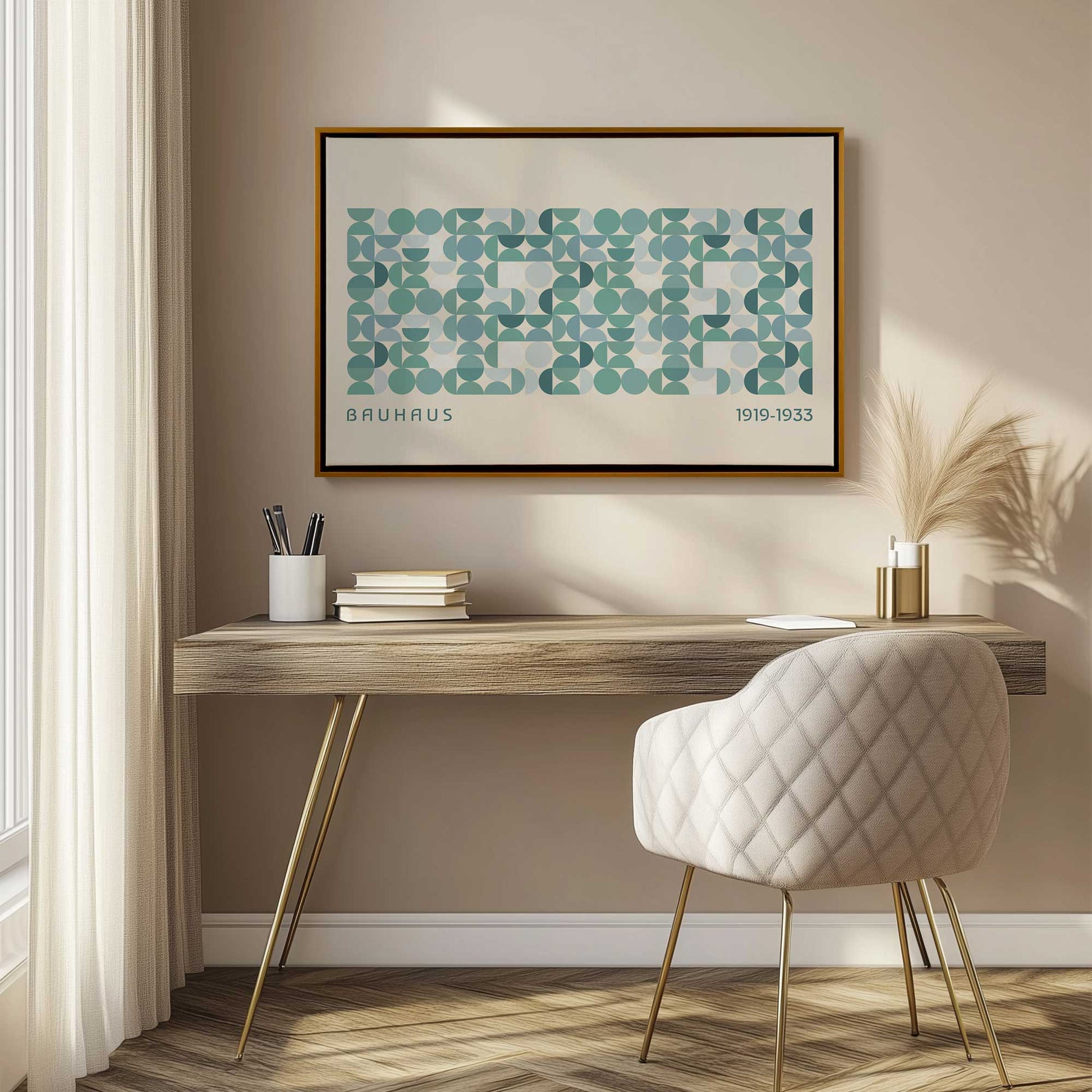 Picture of art in a room