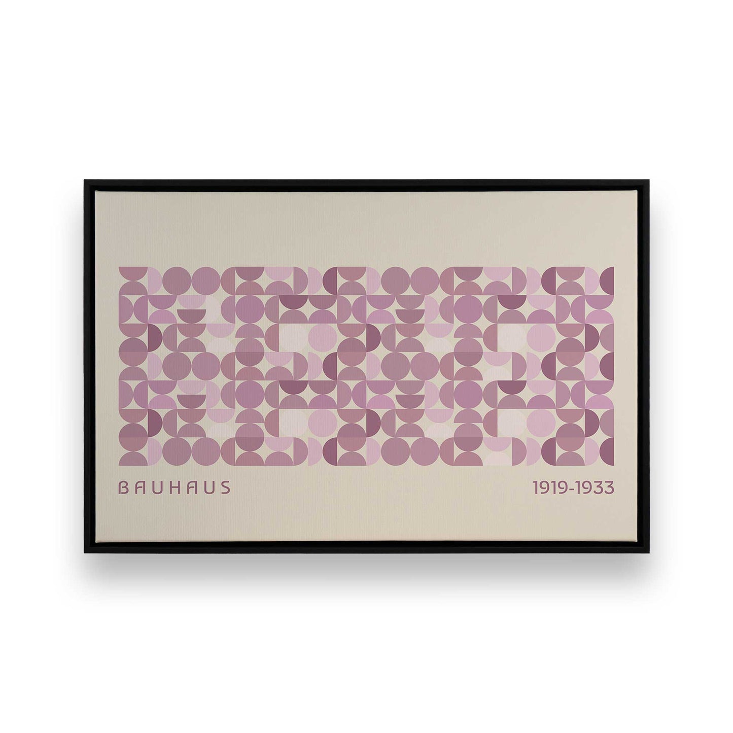 [Color:Satin Black], Picture of art in a Satin Black frame