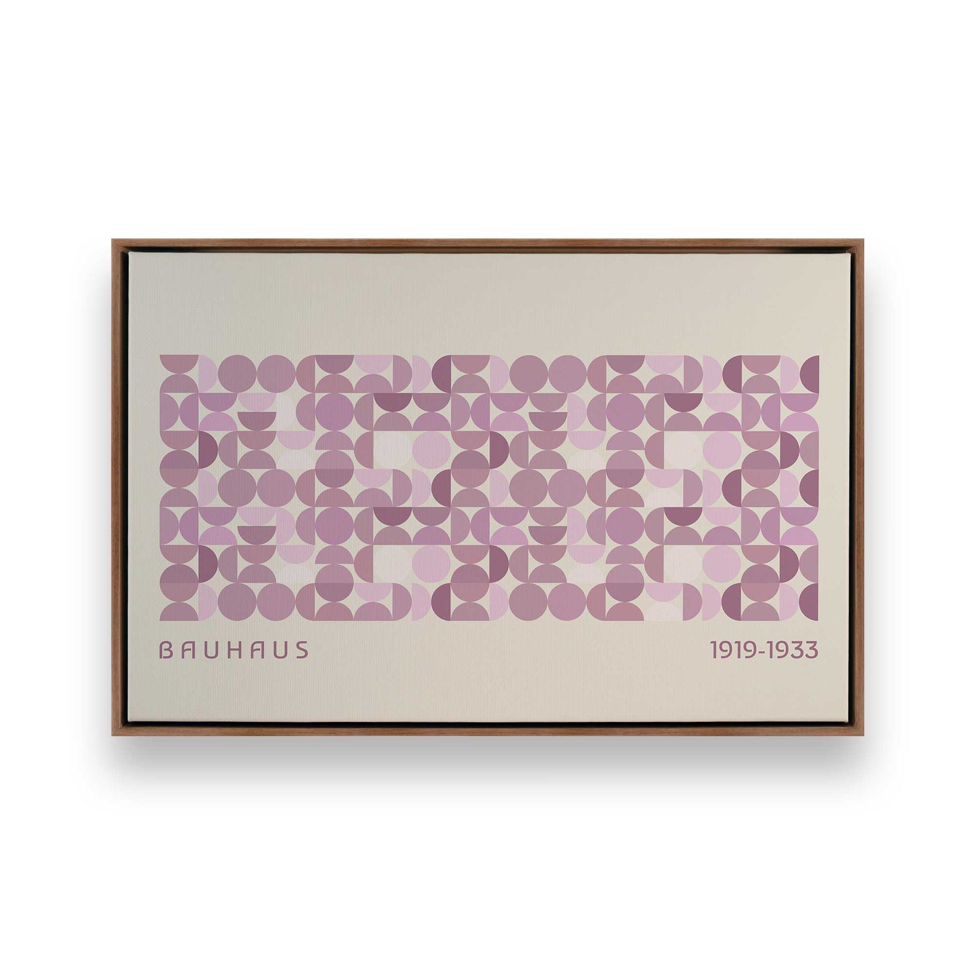 [Color:Walnut], Picture of art in a Walnut frame