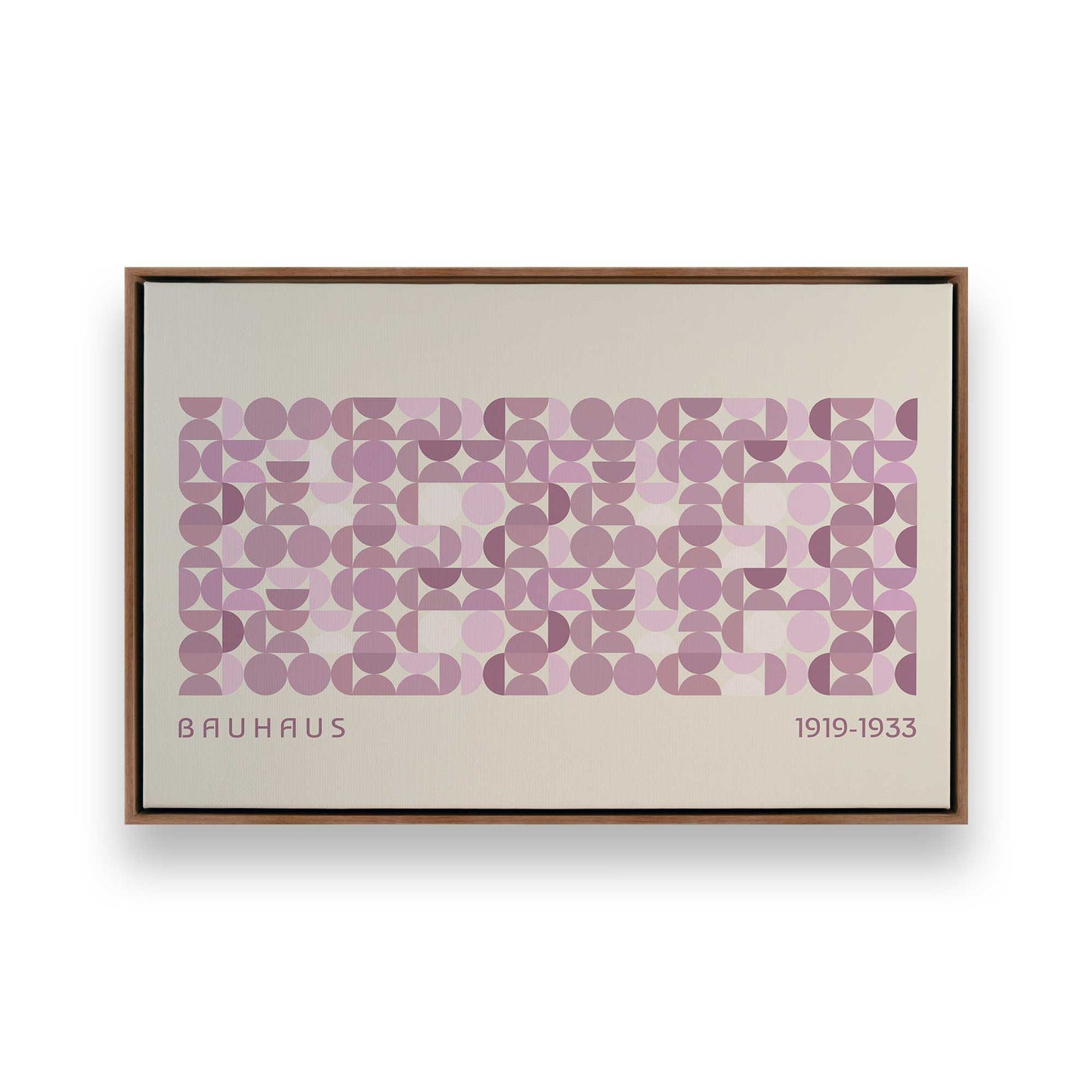 [Color:Walnut], Picture of art in a Walnut frame