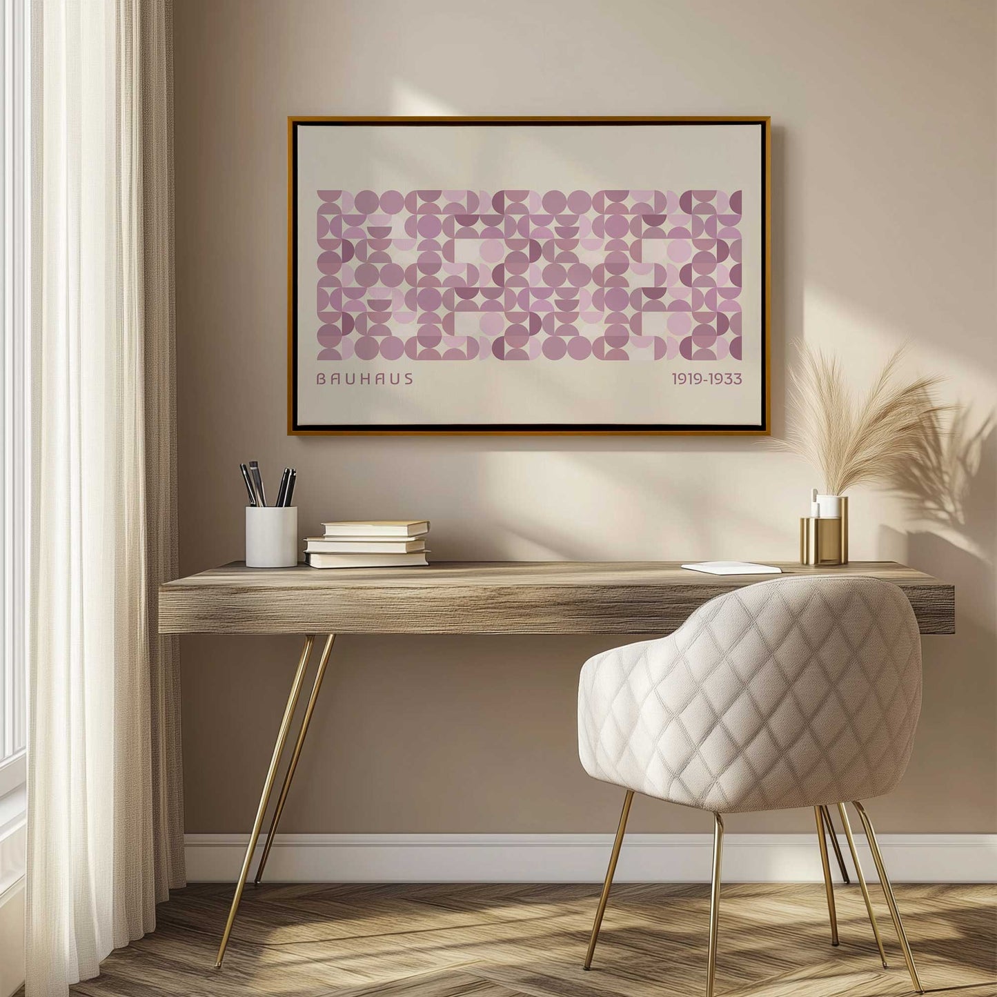 Picture of art in a room