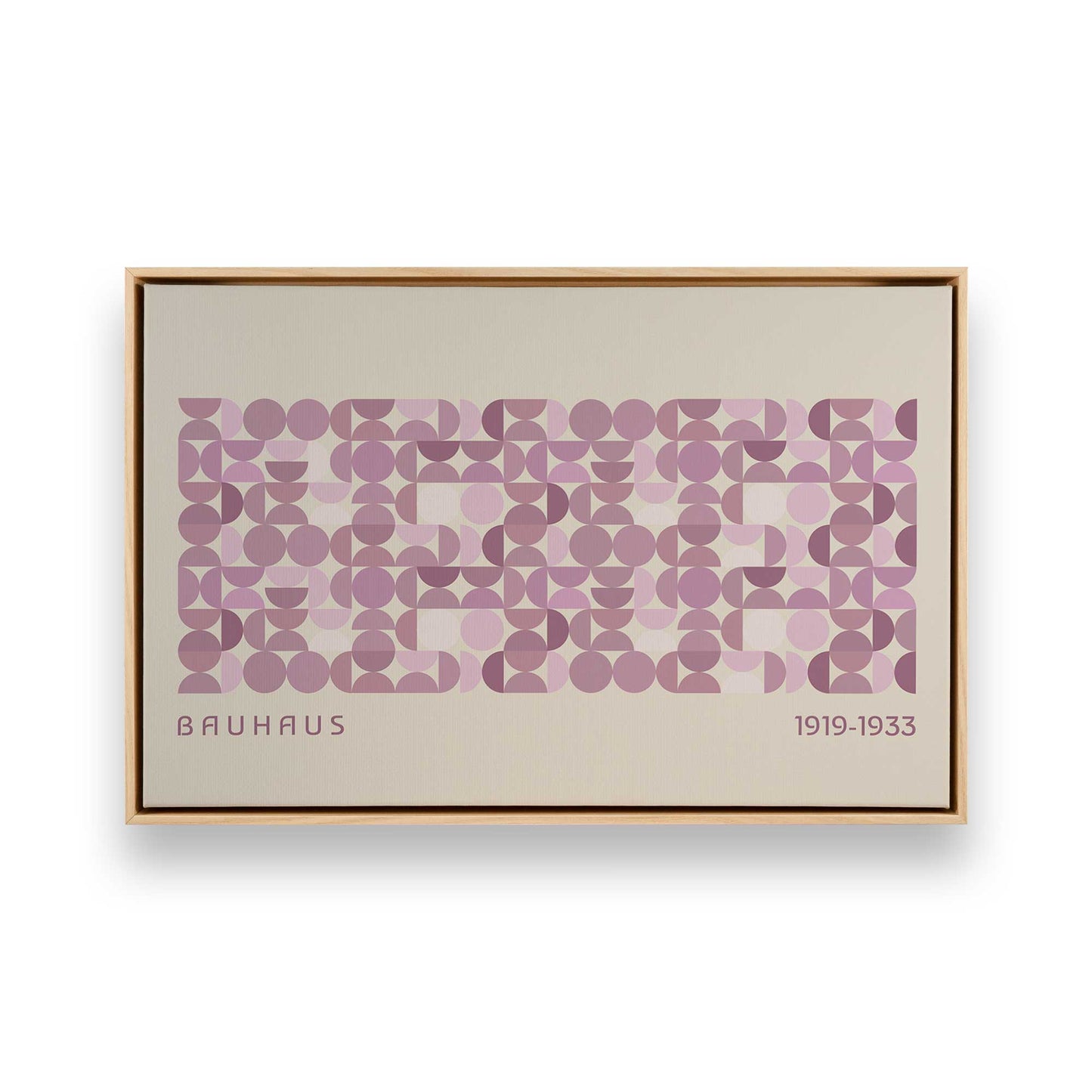 [Color:American Maple], Picture of art in a American Maple frame