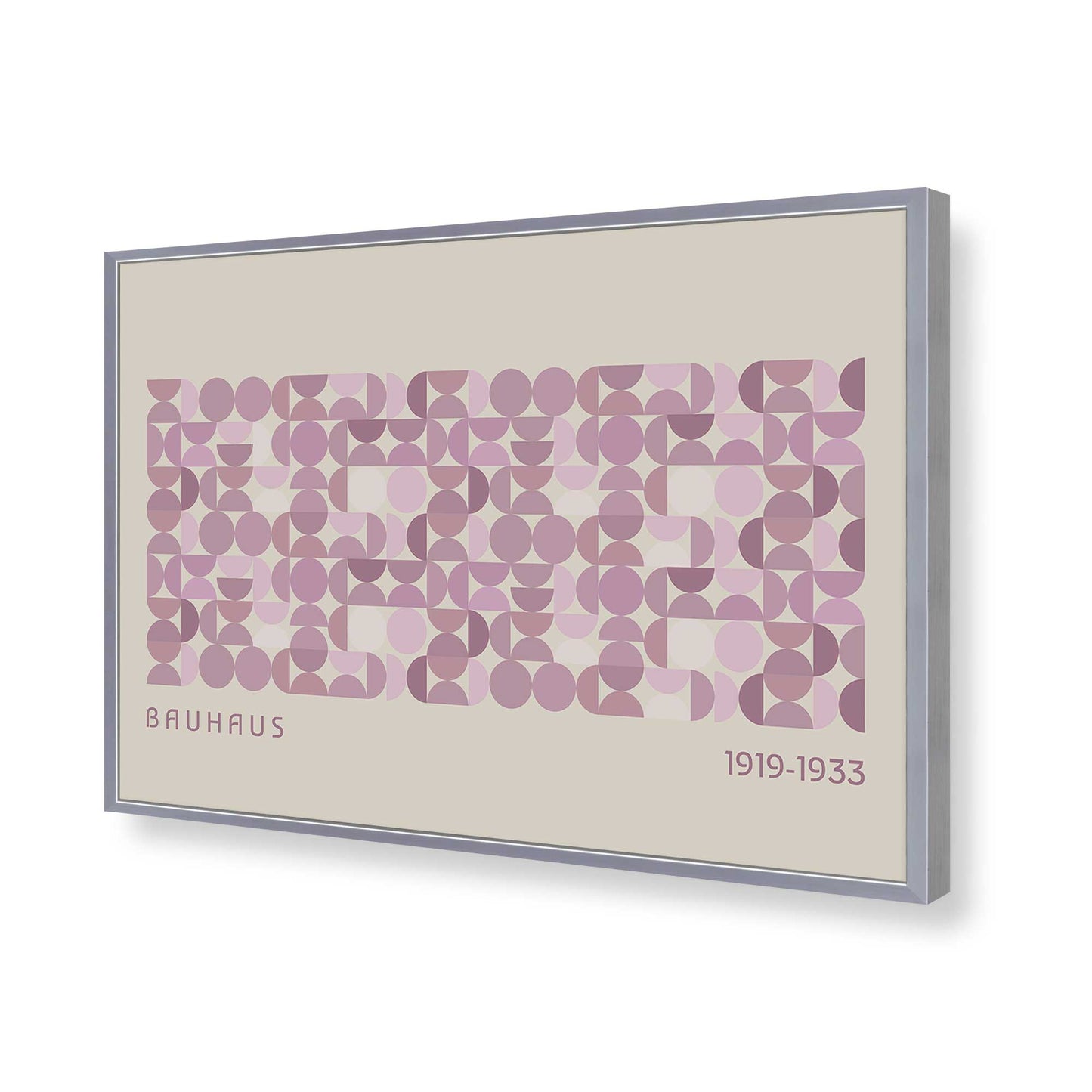 [Color:Polished Chrome], Picture of art in a Polished Chrome frame of the corner