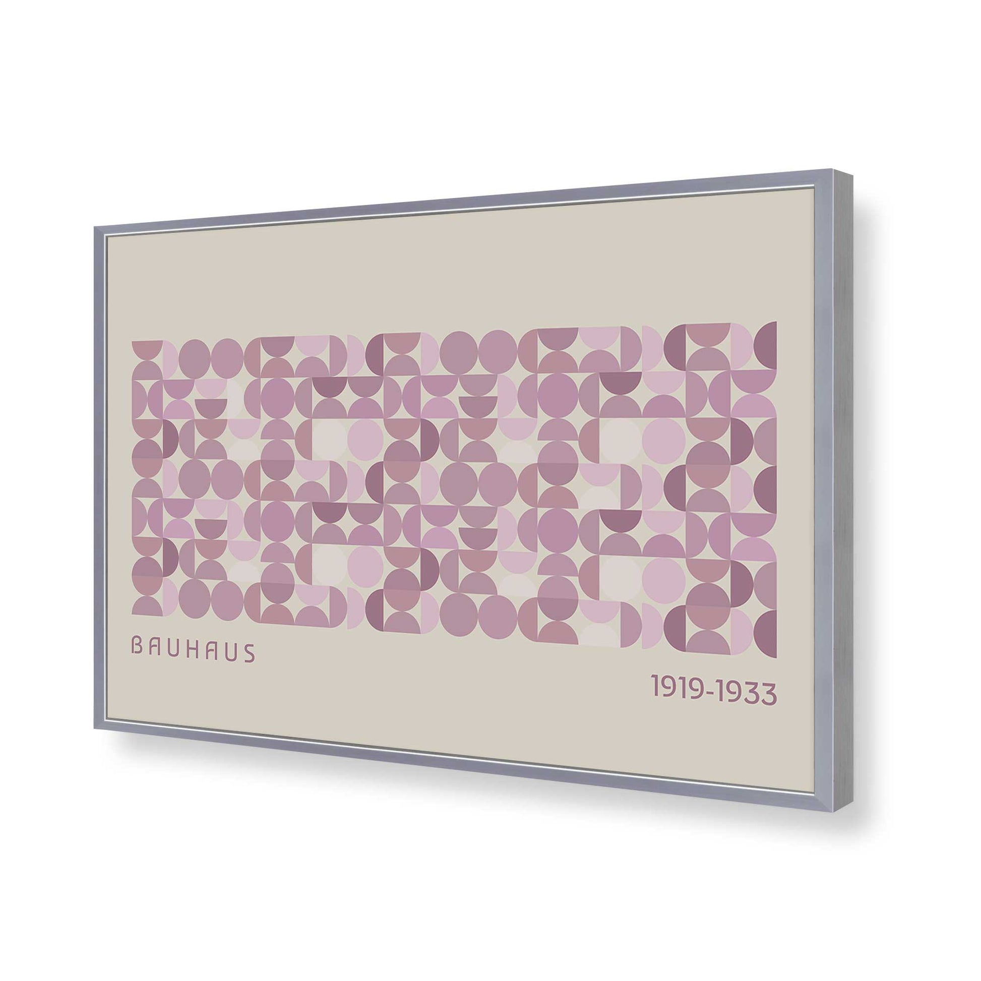 [Color:Polished Chrome], Picture of art in a Polished Chrome frame of the corner