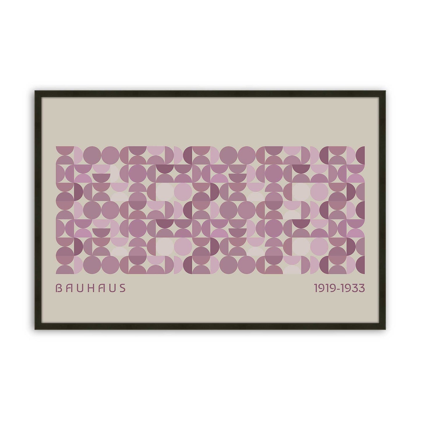 [Color:Satin Black], Picture of art in a Satin Black frame