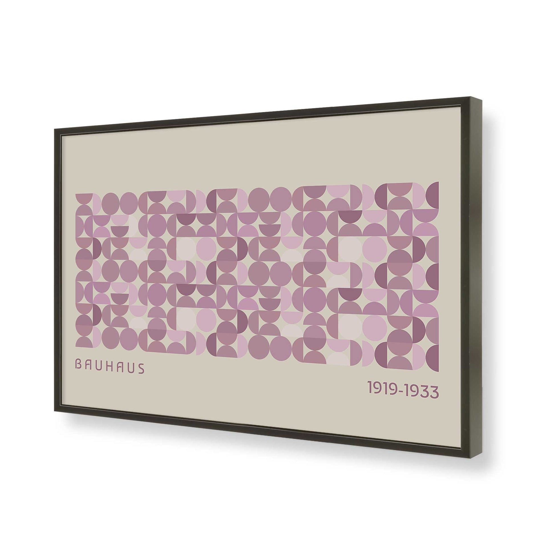 [Color:Satin Black], Picture of art in a Satin Black frame of the corner