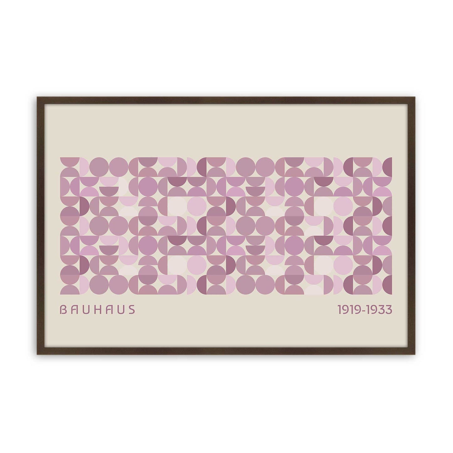 [Color:Brown], Picture of art in a Brown frame