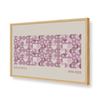 [Color:American Maple], Picture of art in a American Maple frame of the corner