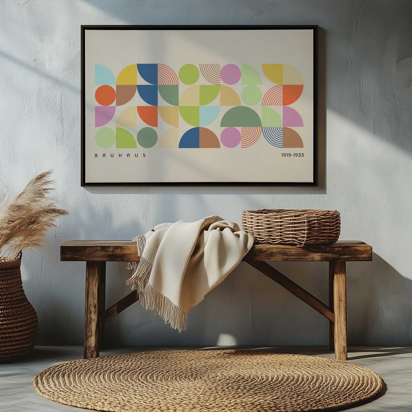 Picture of art in a room