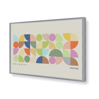[Color:Polished Chrome], Picture of art in a Polished Chrome frame of the corner