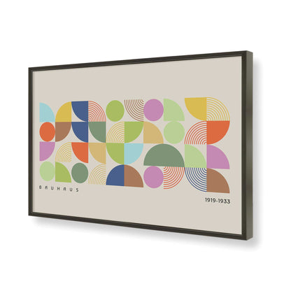 [Color:Satin Black], Picture of art in a Satin Black frame of the corner