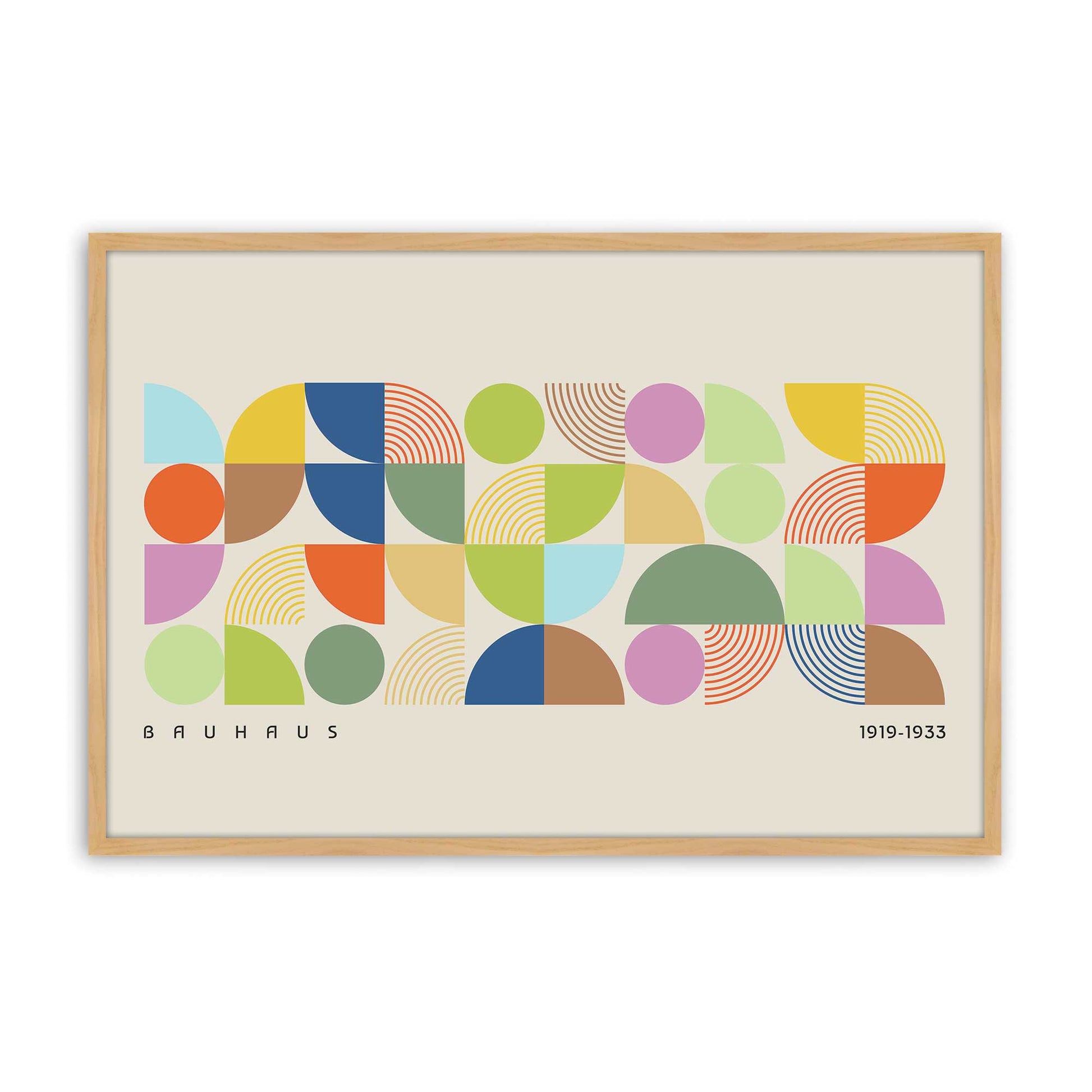 [Color:American Maple], Picture of art in a American Maple frame