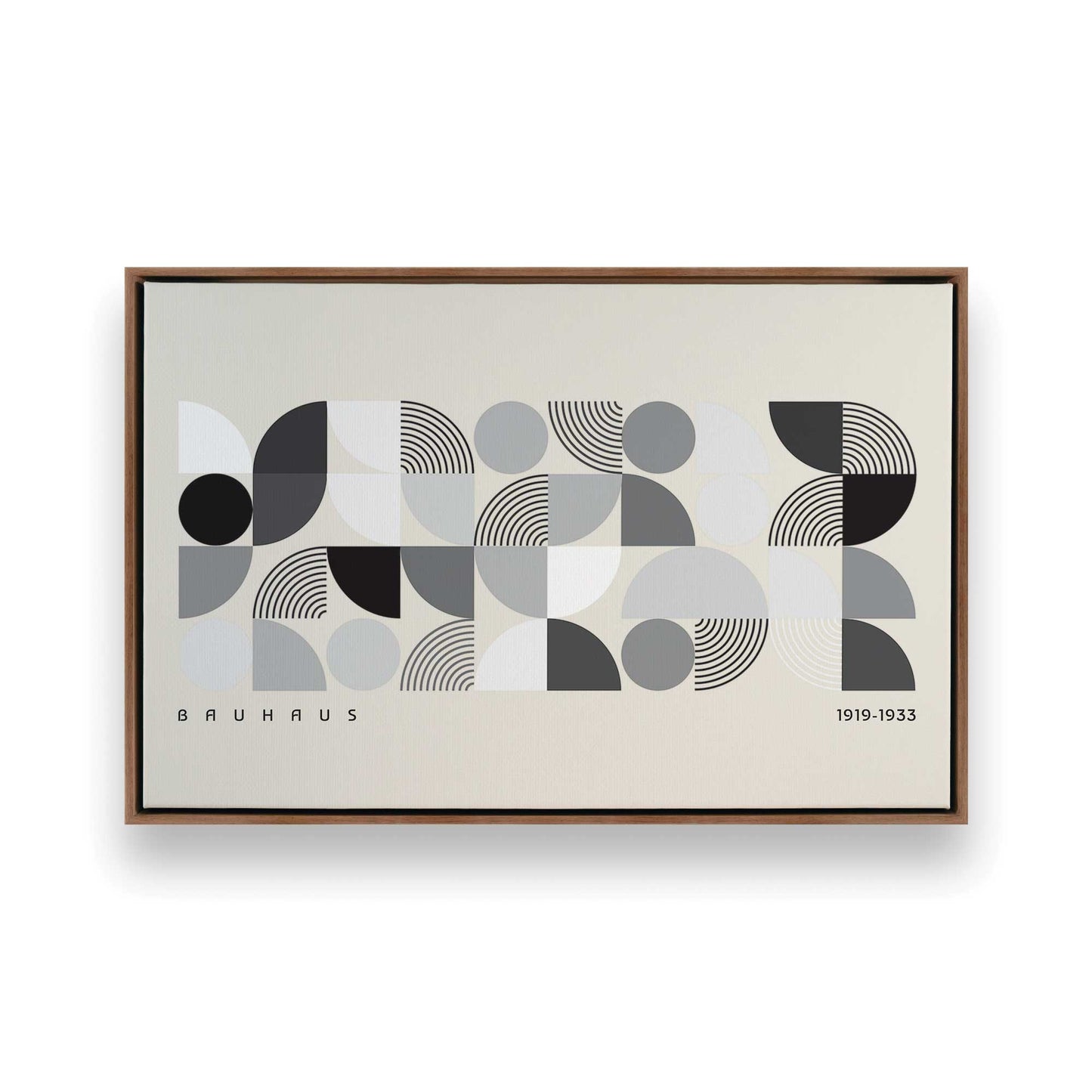 [Color:Walnut], Picture of art in a Walnut frame