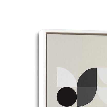 [Color:Opaque White], Picture of art in a White frame at an angle