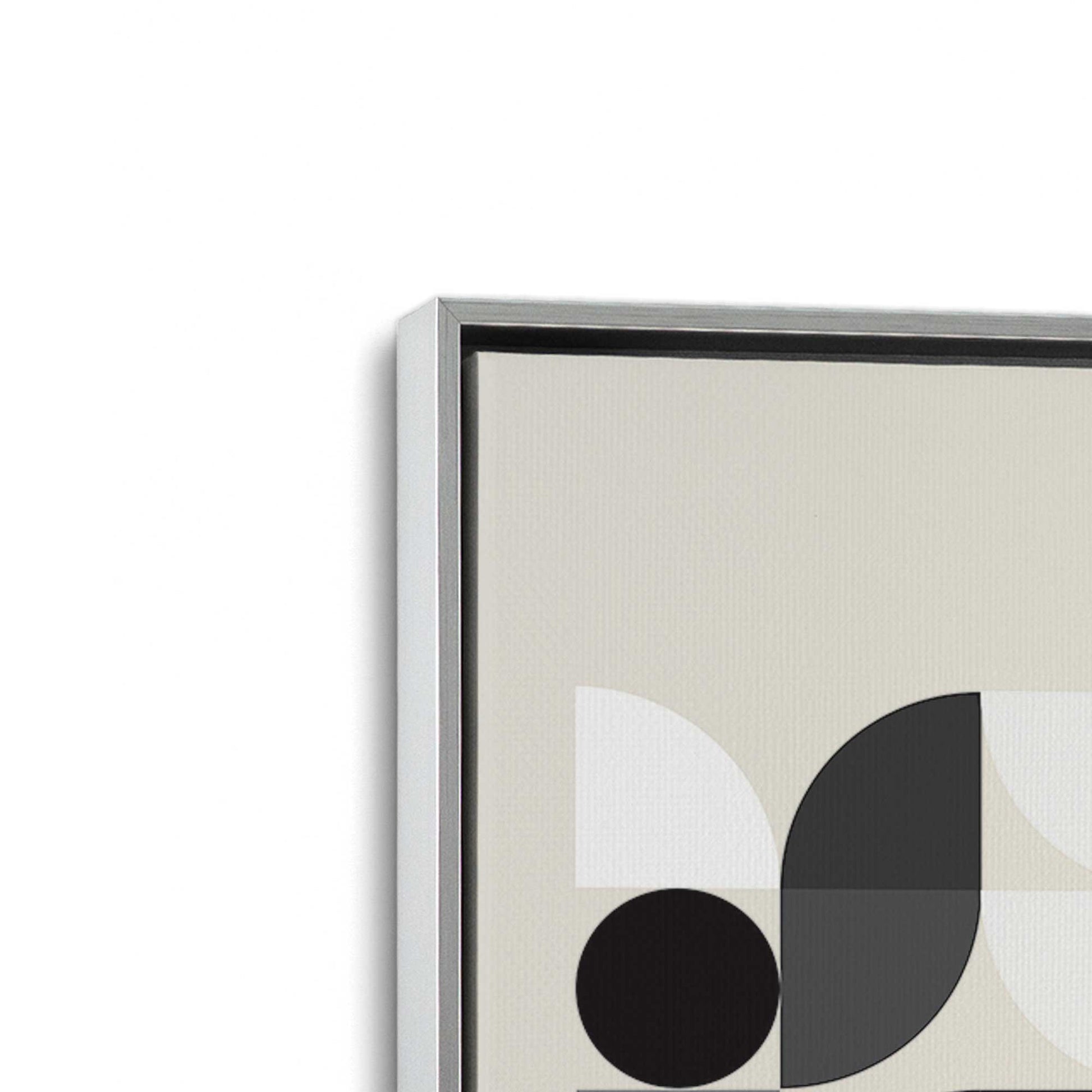 [Color:Polished Chrome], Picture of art in a Polished Chrome frame at an angle