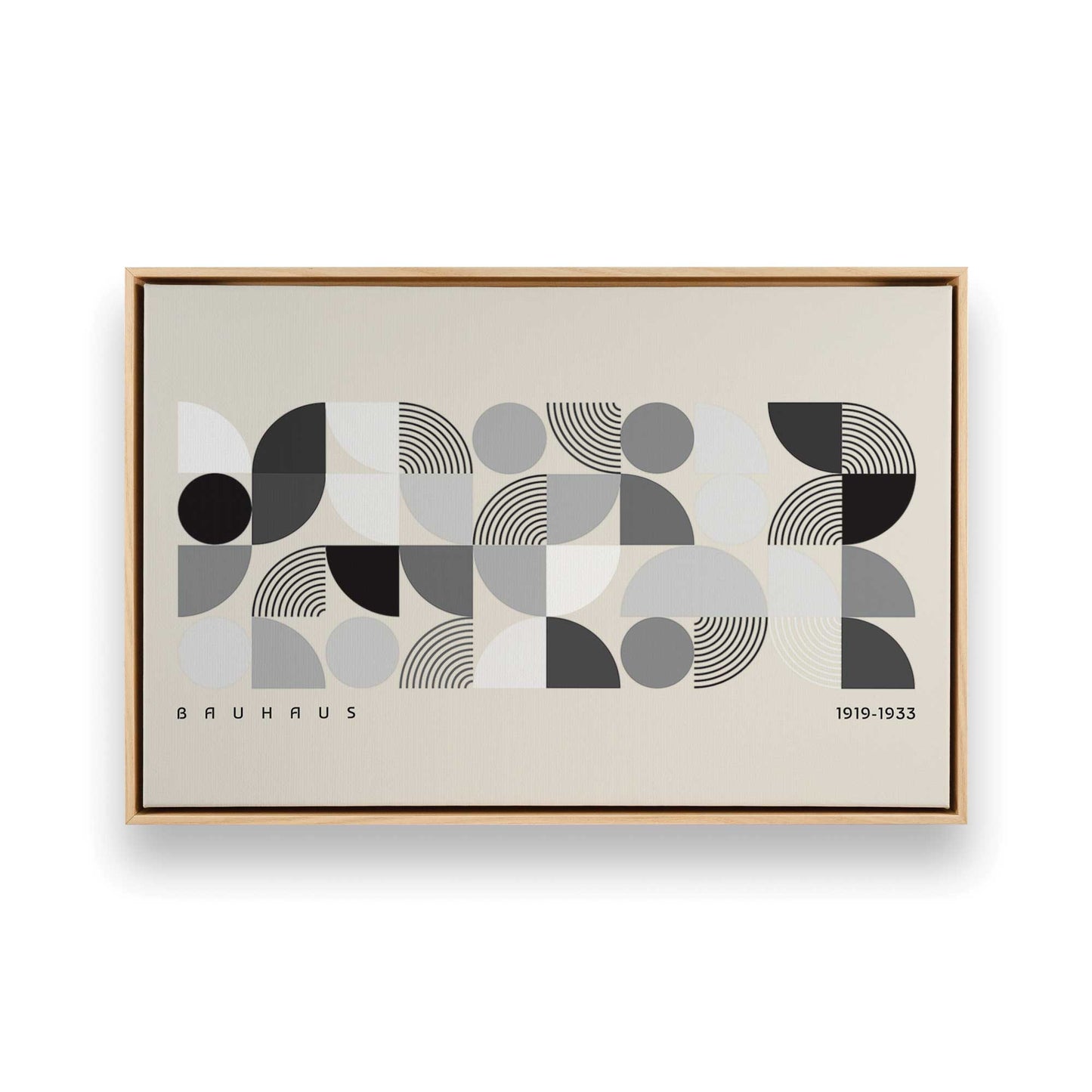 [Color:American Maple], Picture of art in a American Maple frame