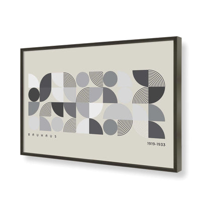 [Color:Satin Black], Picture of art in a Satin Black frame of the corner