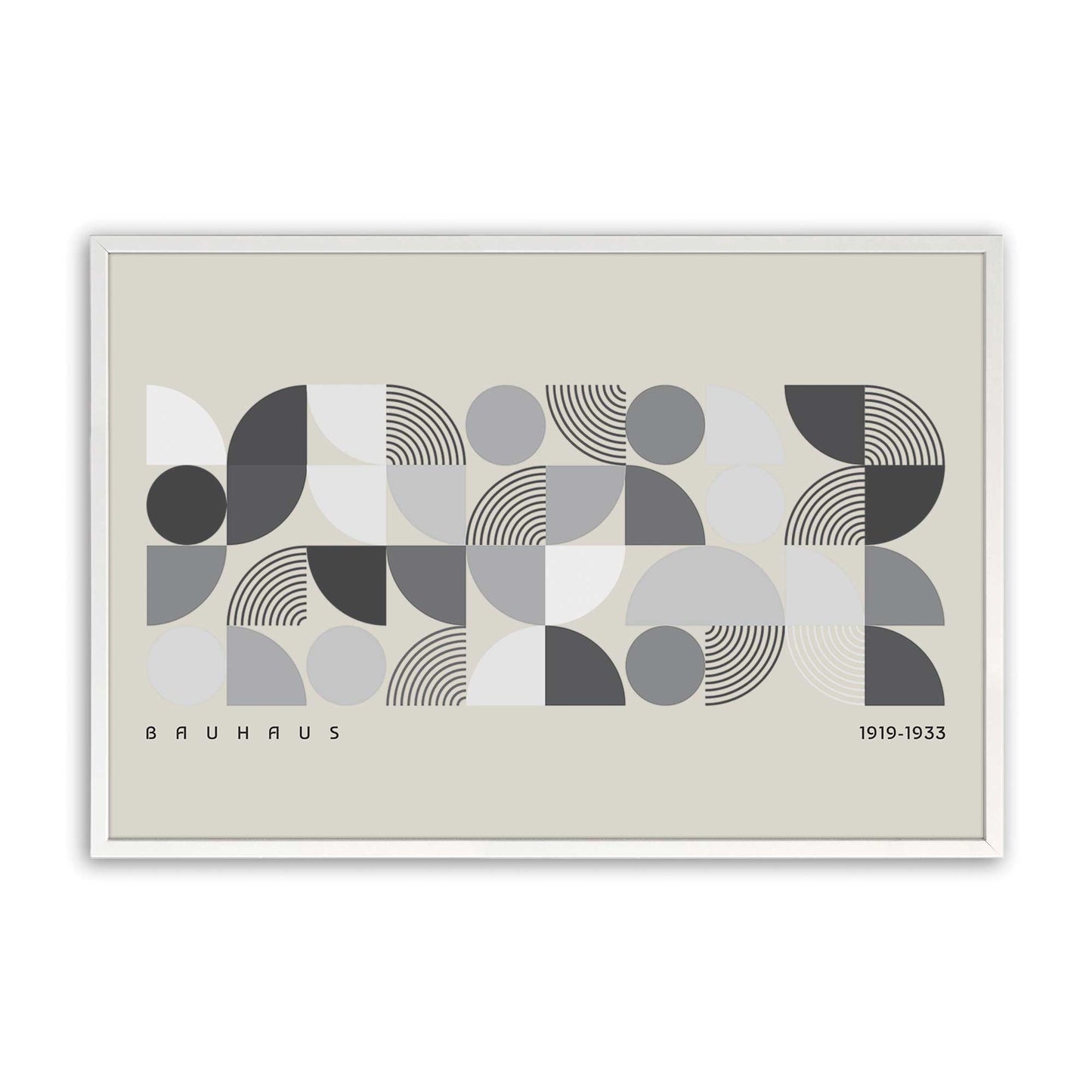[Color:Opaque White], Picture of art in a Opaque White frame