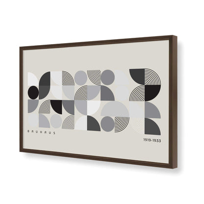 [Color:Brown], Picture of art in a Brown frame of the corner