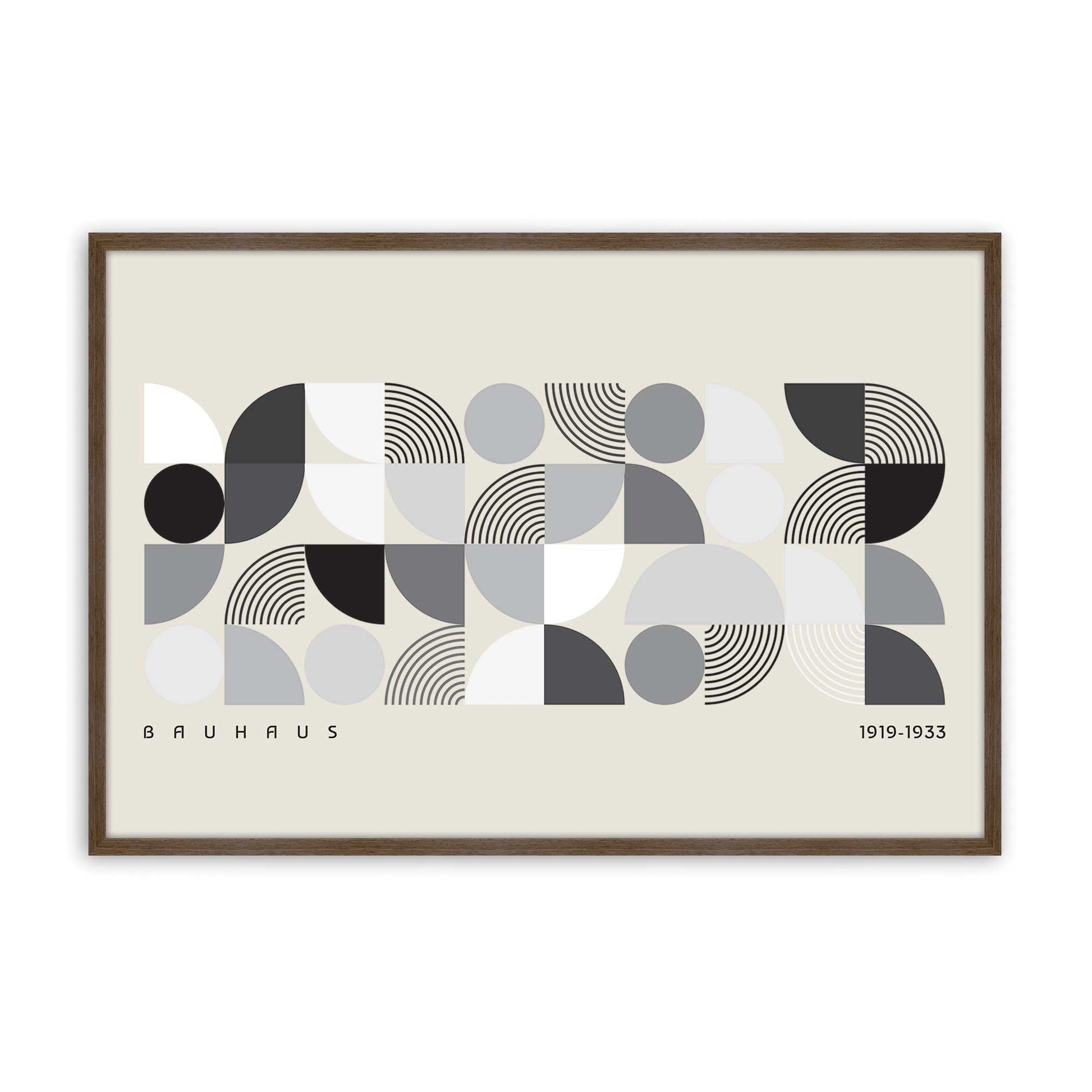 [Color:Walnut], Picture of art in a Walnut frame