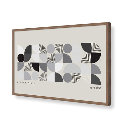 [Color:Walnut], Picture of art in a Walnut frame of the corner