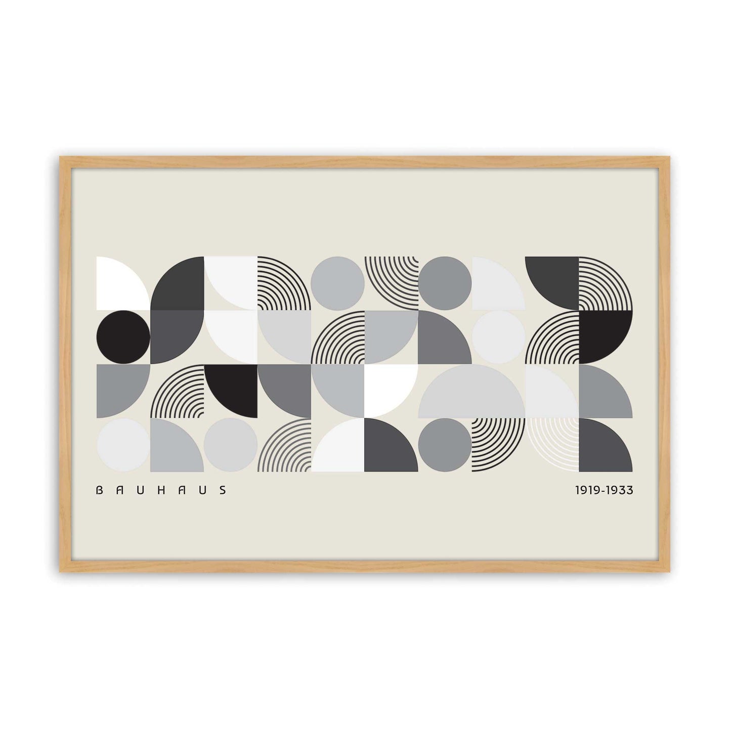 [Color:American Maple], Picture of art in a American Maple frame