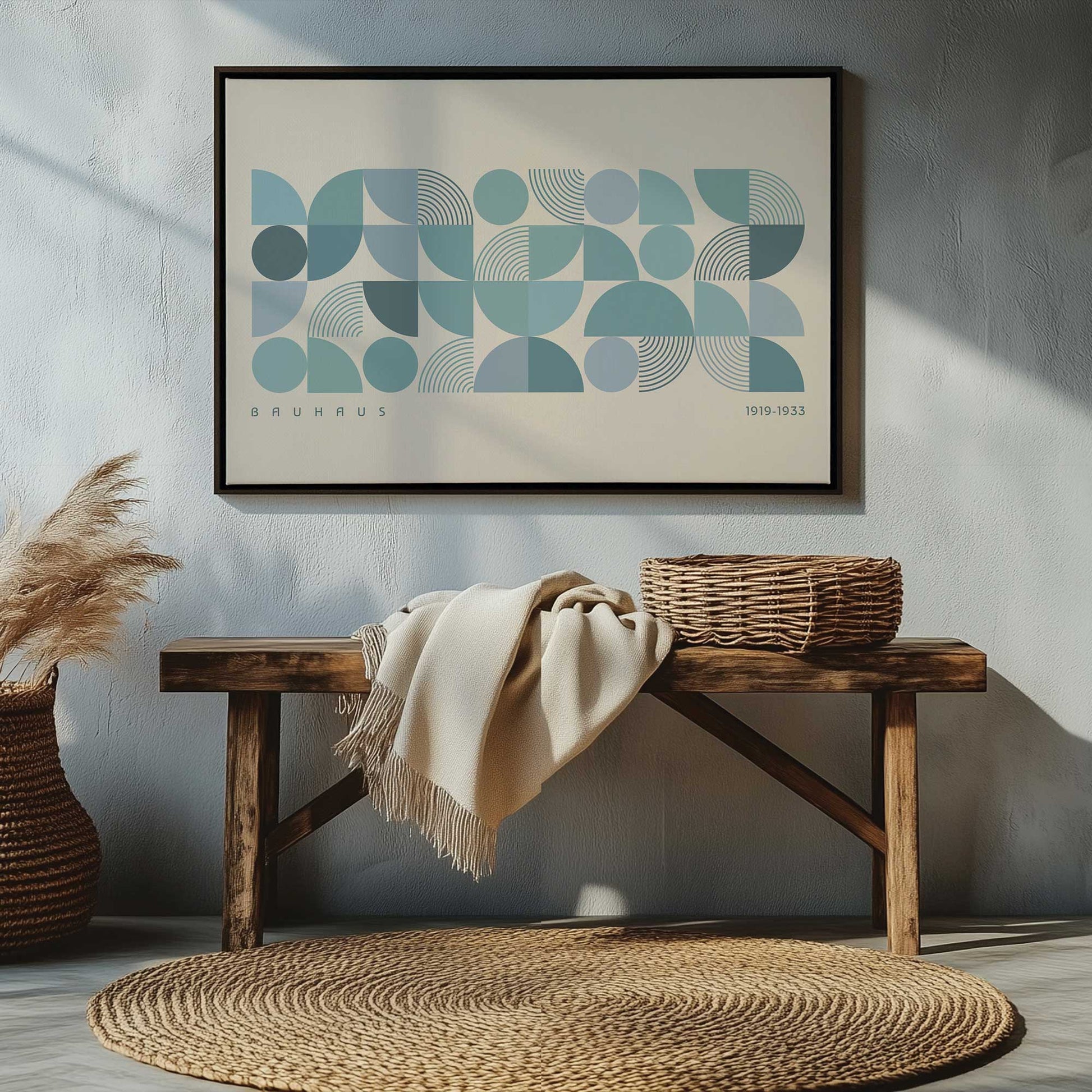 Picture of art in a room