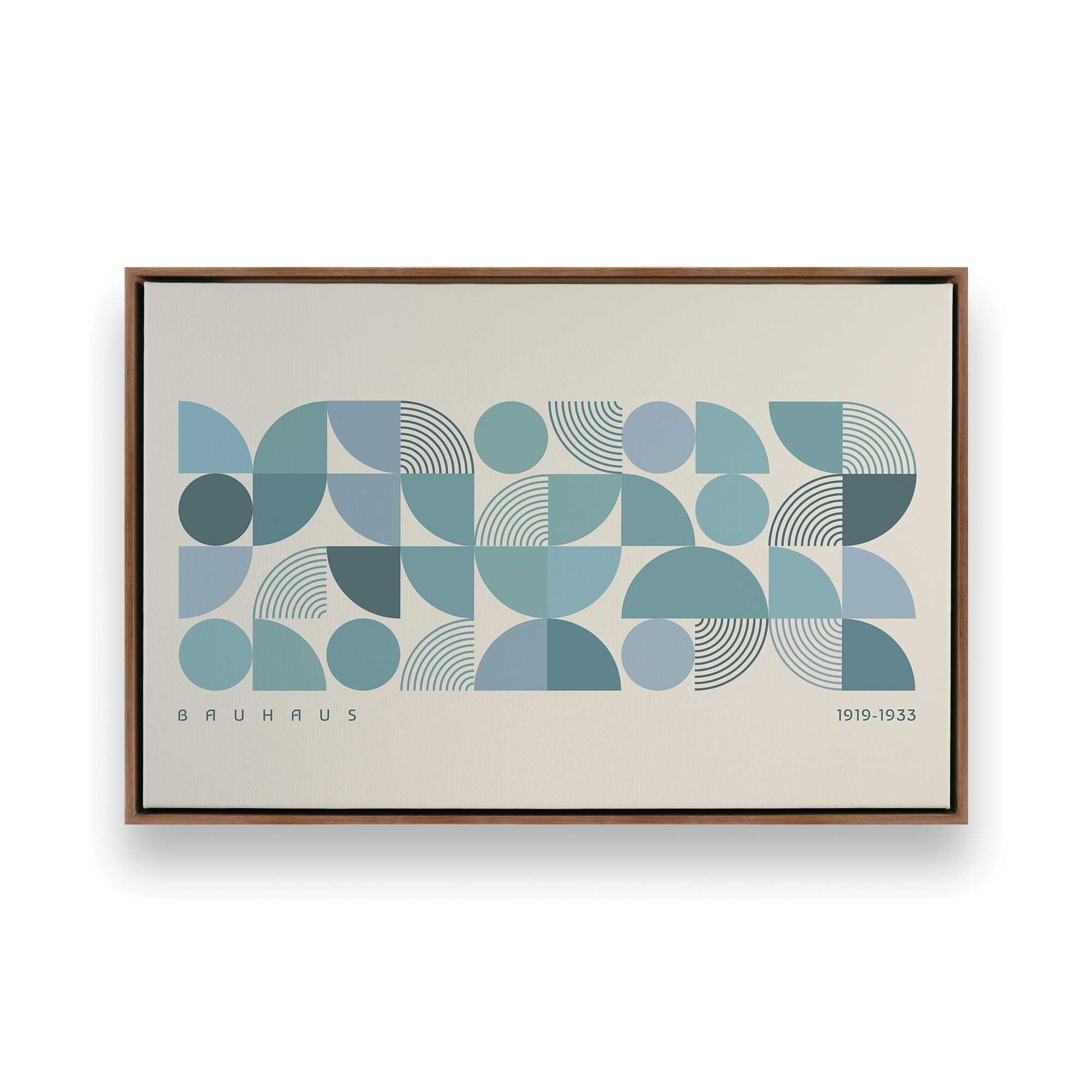 [Color:Walnut], Picture of art in a Walnut frame