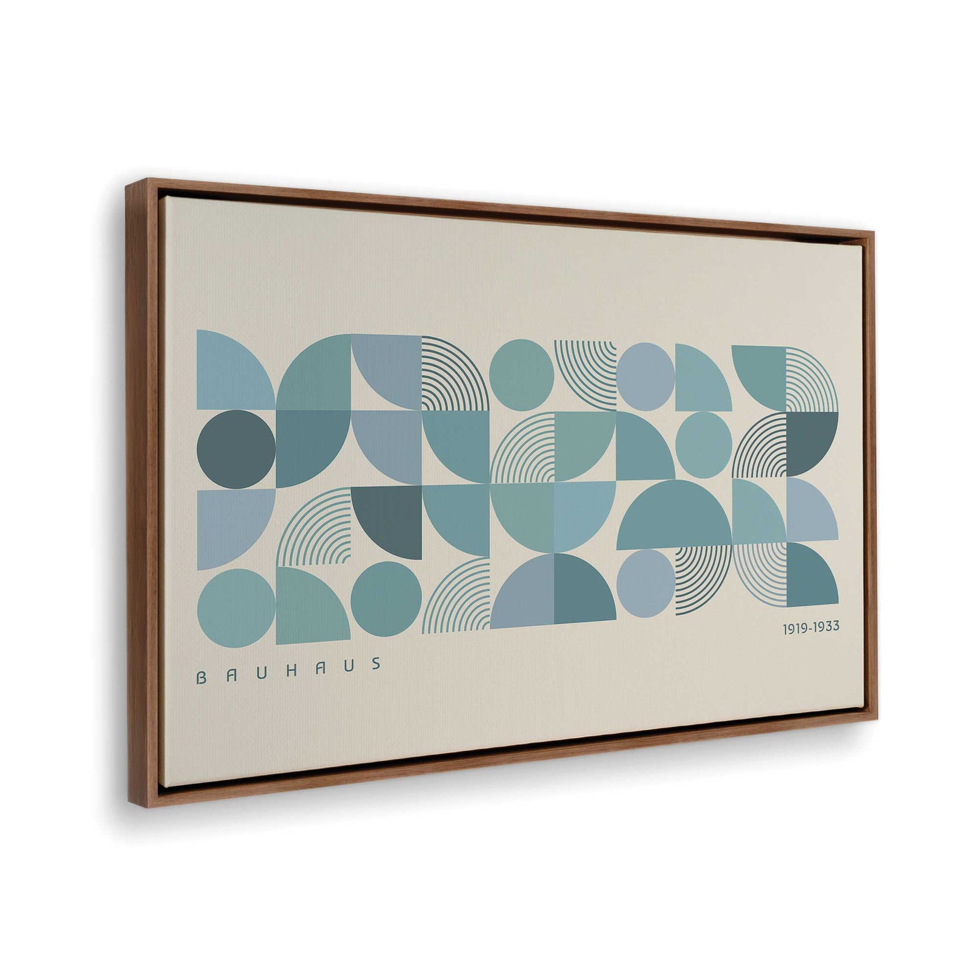 [Color:Walnut], Picture of the corner of the art